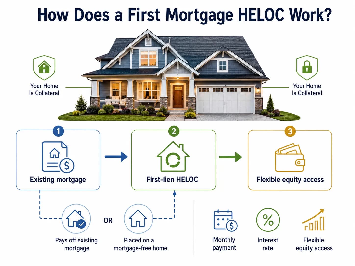 How Does a First Mortgage HELOC Work? Simple Breakdown