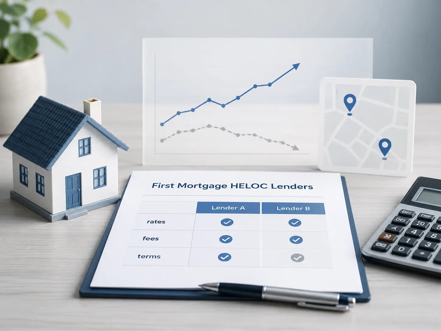 First Mortgage HELOC Lenders Near Me | Compare Local Rates